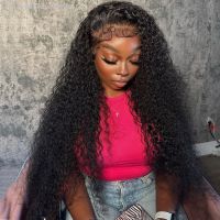 40 Inch Curly Lace Front Human Hair Wigs For Black Women Pre Plucked Brazilian Hair 13x4 Deep Wave Frontal Wig 13x6 Hd Lace Wig [ Hot sell ] Toy Center 2