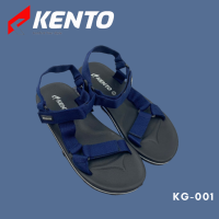 KENTO เคนโตะ รองเท้ารัดส้น รองเท้าสายหลัง รุ่นKG001-น้ำเงิน ไซส์35-46 ใส่ได้ทุกเพศทุกวัย