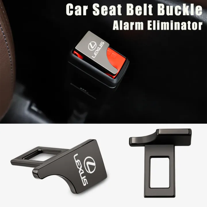 Hidden Car Seat Belt Buckle Seat Alarm Eliminator Safety Belt Accessories For Lexus IS250 IS200