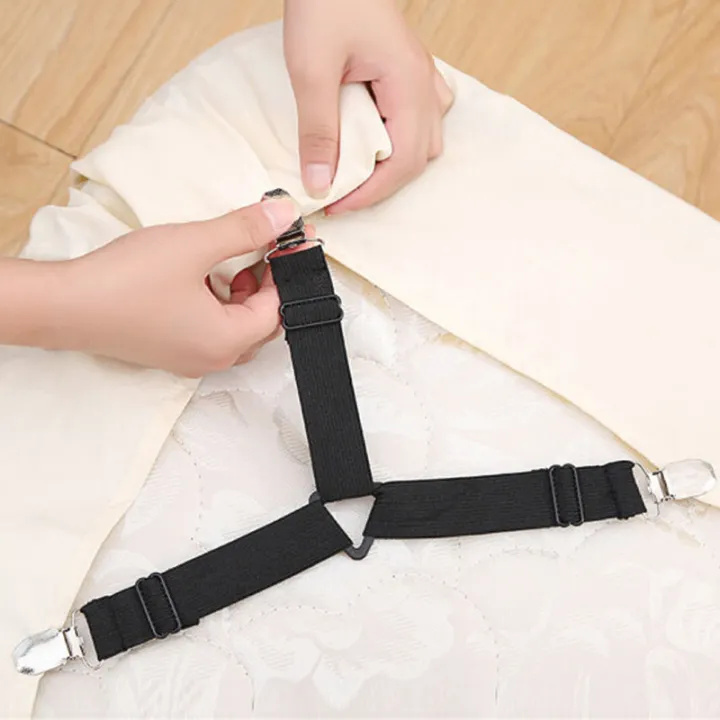 【Ready Stock Msia】Bedsheet Triangle Clip Clipper Mattress Holder