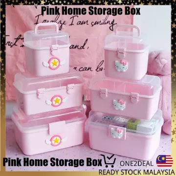 Useful Nail Art Screw Storage Plastic Transparent Small Storage Box Pill  Chip Box Jewelry Organizer Case Beads Container 5.4X5.3X1.7CM 