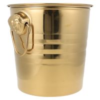 【CW】 Chiller Cooler Buckets Metal Beverage Tub Beer Bar Insulated Cocktail Large Drink