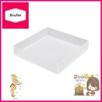 ถาดอะคริลิกเหลี่ยม 20x20x4 ซม. KECH ไซซ์ S ซาตินRECTANGULAR ACRYLIC TRAY KECH 20X20X4CM S SATIN **สามารถออกใบกำกับภาษีได้ค่ะ**