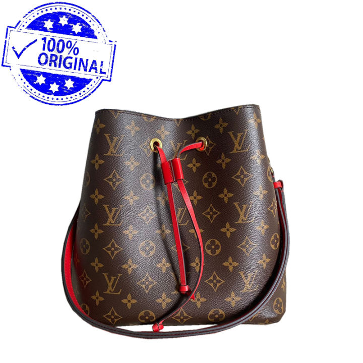 Jual Tas LV Louis Vuitton Monogram Neonoe Brown Caramel Coklat