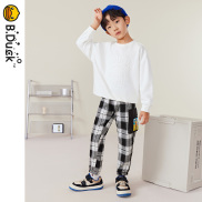 B.Duck Boys Trousers Spring And Autumn Pure Cotton Sports Trousers