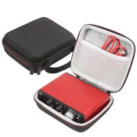 LTGEM EVA Hard Travel Case for Focusrite Scarlett Solo 2i2 (2nd Gen) USB Interface