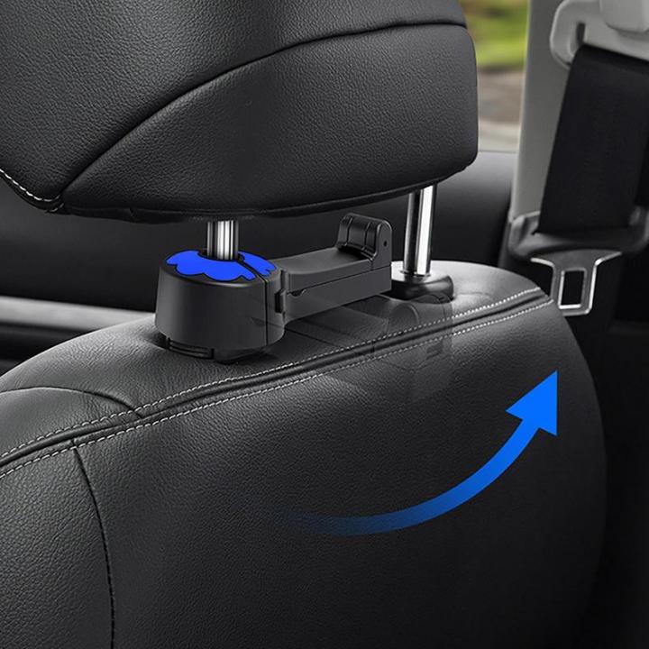 รถ-headrest-hook-car-purse-hook-ที่วางศัพท์-fall-resistant-headrest-purse-handbag-holder-organizers-ตะขอแขวนสำหรับ-car