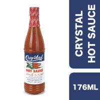 Crystal Hot Sauce 176ml ++ คริสตัล ซอสพริก 176มล