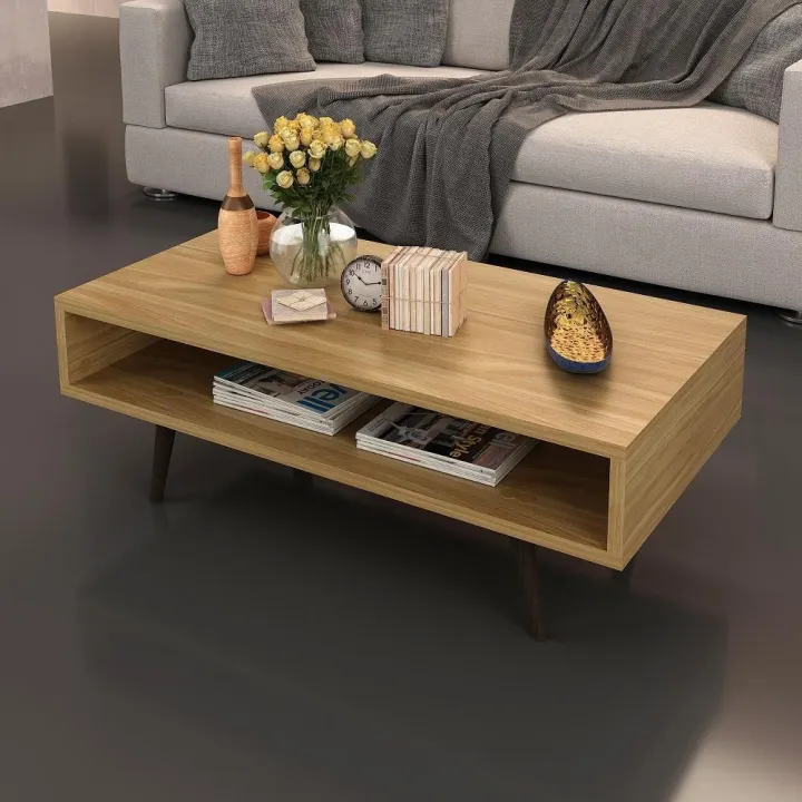 JM COFFEE TABLE/CENTER TABLE NATURAL MC2230 | Lazada PH