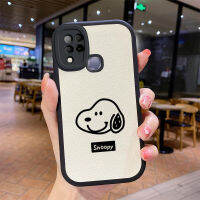 เคส Infinix Hot 10s NFC Case Snoopy leather ซิลิโคนนุ่มกล้องหน้าเต็มหน้า ป้องกันกล้อง กันกระแทก ฝาหลัง