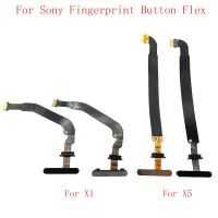 ปุ่มเซ็นเซอร์ลายนิ้วมือ Touch ID Ribbon Flex Cable สําหรับ Sony Xperia 1 / XZ4 Xperia 5 J8210 J8270 J9210 อะไหล่