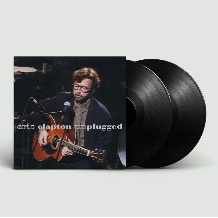 แผ่นเสียง-eric-clapton-unplugged-2-x-vinyl-lp-album-reissue-แผ่นเสียงมือหนึ่ง-ซีล