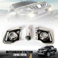 ไฟเดย์ไลท์ DAYLIGHT LED รุ่น มิตซูบิชิ ไทรทัน MITSUBISHI TRITON ปี 2015 - 2018 พร้อมชุดสายไฟ 1 ชุด