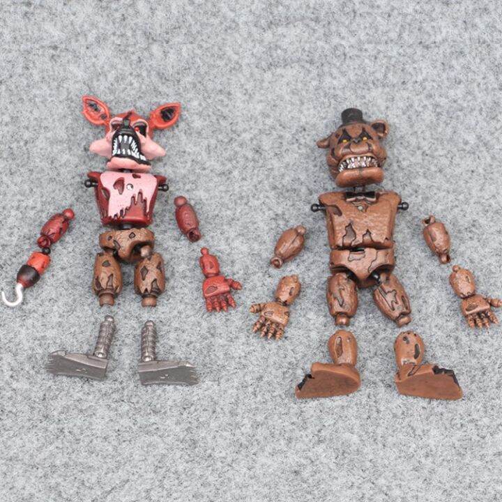 ss1-ใหม่-6-ชิ้น-ล็อตพีวีซีเฟรดดี้รูปการกระทำ-fnaf-บอนนี่หมีตุ๊กตาของเล่นของขวัญ