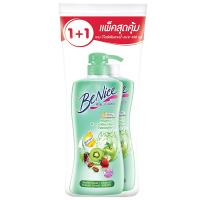 [Limited Deal] Free delivery จัดส่งฟรี Benice Perfect Elatic Shower Cream 450ml. Pack 2 Cash on delivery เก็บเงินปลายทาง