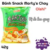 Snack Chay Martys gói 42g vị da heo quay