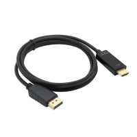 [LUNA electronic accessories] 4K DisplayPort DP เป็นสายเคเบิลที่รองรับ HDMI คุณภาพสูง HD 1080P DisplayPort เป็น HDMI Converter Cable สำหรับโปรเจคเตอร์แล็ปท็อป HDTV