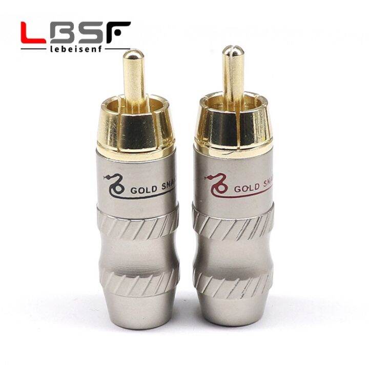 10pcs-5pairs-copper-gold-plated-rca-male-lotus-female-soldering-plug-rca-lotus-head-av-audio-and-video-rca-terminals