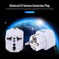 【lz】❧✜❉  Adaptador de Viagem EUA AU REINO UNIDO para DE KR Universal Alemanha Coréia UE Plugue de Alimentação AC Tomada Acessórios