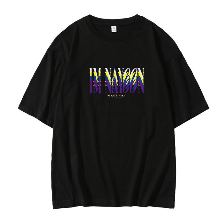korean-style-k-pop-kpop-t-shirt-twice-im-nayeon-new-album-k-pop-t-shirt-cal-harajuku-streetwear-summer-tee-tops-plus-size