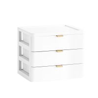 3 Tiers Office Desktop Organizer Drawer Bathroom Accessories Storage Box Cosmetic Makeup Rack Jewelry Organizer