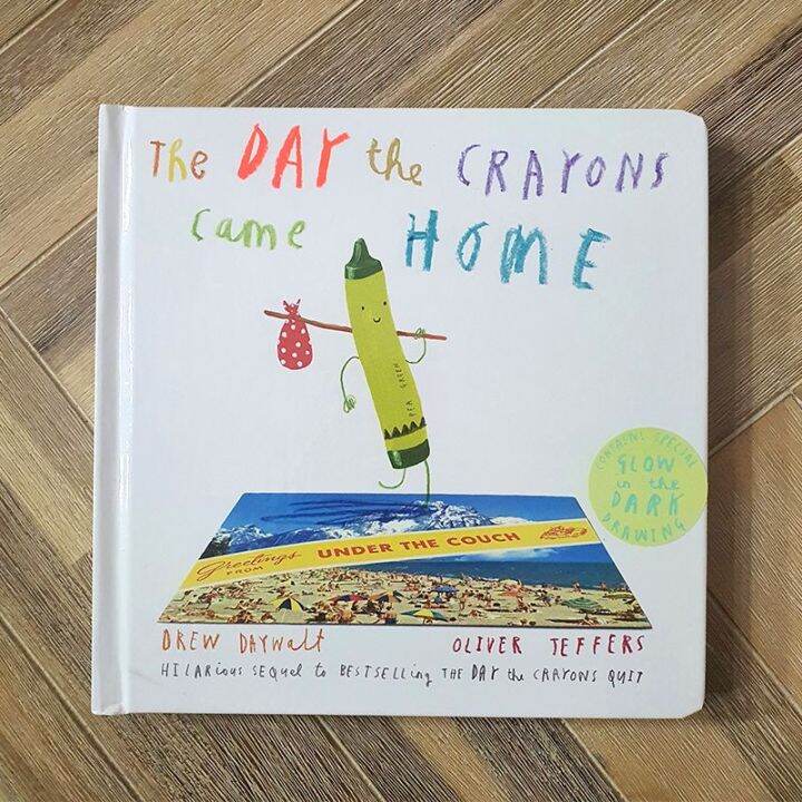 The Day The Crayons Came Home by Drew Daywalt and Oliver Jeffers Lazada
