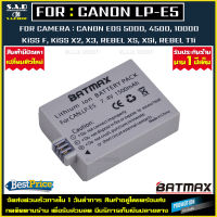 1X battery CANON LPE5 LP-E5 แบตเตอรี่เทียบ เเบตเทียบ เเบตเตอรี่กล้อง lpe5 lp-e5 เเบตกล้อง กล้องcanon eos 450d 500d 1000d kissf x2 x3 rebel xs xsi t1i digital เเบตเตอรี่ 1ก้อน