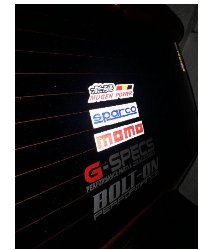 My Automotive Sticker Reflector Trd Ralli Art Sparco Mugen C 12 Lazada Ph 4231