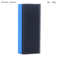 Dream nylone 1 2ชิ้นแปรงขัดล้อรถยนต์, เครื่องมือแปรงขัดล้อรถยนต์ฟองน้ำเคลือบผิวคริสตัลบล็อกฟองน้ำ