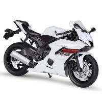 1:12 Scale Welly Yamaha YZF-R6 R6รถจักรยานยนต์แข่งรถมอเตอร์ไซด์ของเล่น Supersport Of Boy ของขวัญเด็ก Miniature