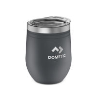 Dometic Thermo Wine Tumbler สี Slate, 300 ml. แก้วไวน์ แก้วน้ำ ความหนา 2 ชั้น พร้อมฝาปิดสุญญากาศ ขนาด 300 มล.