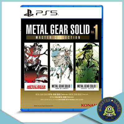 Metal Gear Solid Master Collection Vol.1 Ps5 Game แผ่นแท้มือ1!!!!! (MetalGear Solid Master Collection Ps5)(Metal Gear Solid Ps5)(MetalGear Solid Ps5)