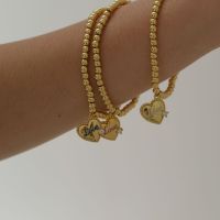 Bemet heart bead bracelet *LAST CHANCE TO BUY NO RESTOCK*