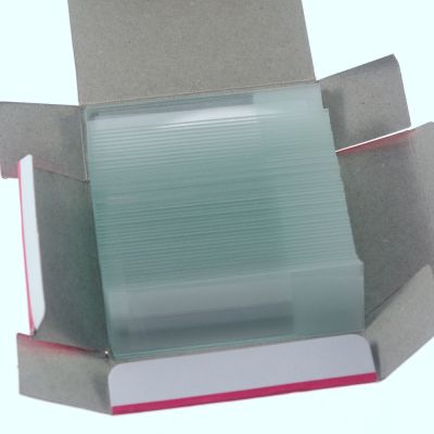 【CW】♈  microscope micro slides glass 25.4mmx76.2mm frosted each bid for 50pcs