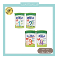Sữa bột Bledilait 900gr nội địa Pháp mẫu mới đủ số 1 2 3 thumbnail