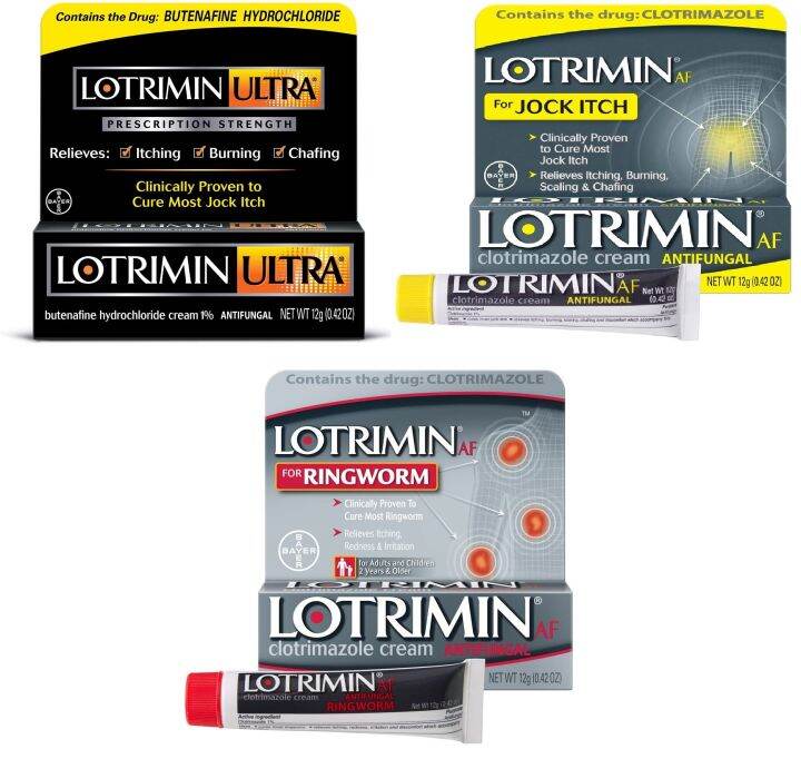Lotrimin Ultra Antifungal Jock Itch Cream Relieves Itching Burning