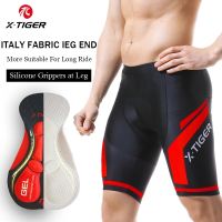 X-TIGER Cycling Shorts 5D Gel Pad Men Cycling Shorts Man Cycling Clothes MTB Quick-Dry Men Underpants Biker Shorts Mens Shorts