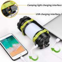 ไฟฉาย LED มัลติฟังก์ชั่น /Camping Lamp /ไฟฉุกเฉิน /มีพอร์ต USB out ชาร์จมือถือได้