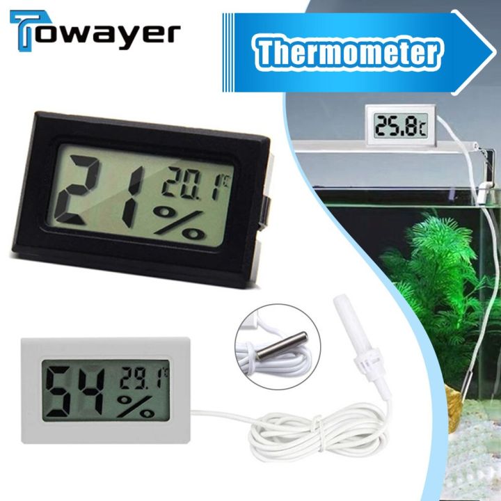 Digital Electronic Thermometer Hygrometer Mini LCD Humidity Meter ...