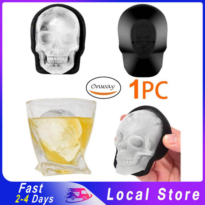 Skull Ice Molds for Whiskey