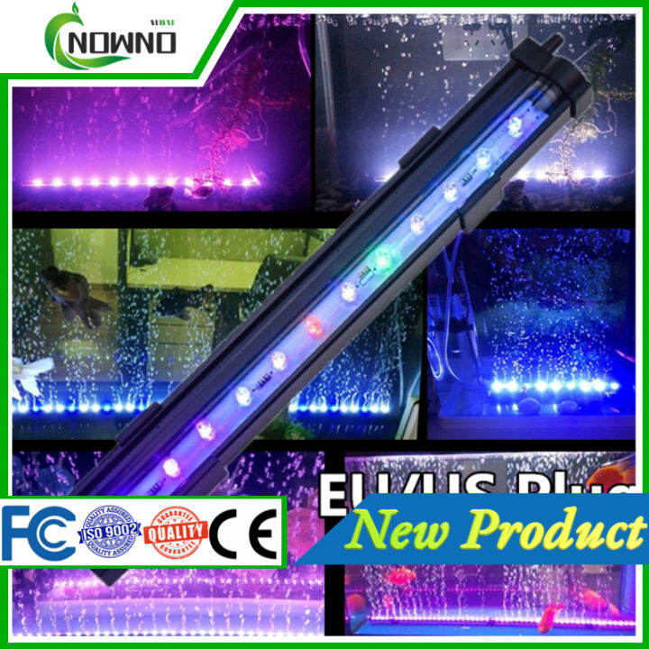 LED 7 Colors Change Aquarium Light Fish Bowl Submersible Light Air
