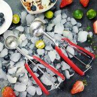 M6Ice Cream Scoop Cookie Ball Stainless Ice Cream Ball Spoon Fruits Ball Mash Potato Kitchen Tool