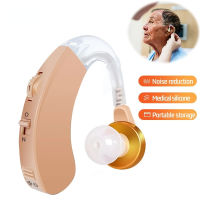 【ซื้อ 1 แถม 1】 เครื่องช่วยฟัง Hearing Aids ขยายเสียง เครื่อง เครื่องช่วยฟังแบบใส่ในรูหูหูฟังสําหรับคนหูตึง เสียงที่ได้ยินชัดเจน เป็นธรรมชาติ Beurer