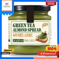 เฟลิซ กรีนที อัลมอนด์ สเปรด250กFELIZ GREEN TEA ALMOND SPREAD