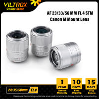 Viltrox 23mm 33mm 56mm F1.4 M APS-C Lens Large Aperture Auto Focus Portrait Camera Lens for Canon Lens EOS M-Mount Camera Lens M100 M200 Mirrorless Camera Lens