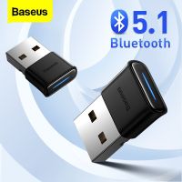 Baseus เครื่องส่งสัญญาณ BA04ตัวแปลงบลูทูธ USB เพลง5.1 5.0สำหรับพีซีลำโพงแล็ปท็อปเมาส์ไร้สายบลูทูธแบบดองเกิล