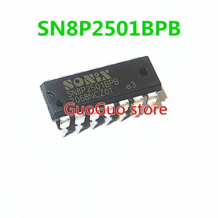 5pcs new original SN8P2501BPB DIP-14 SN8P2501 DIP14 SN8P2501B | Lazada PH