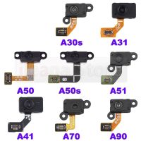 สําหรับ Samsung Galaxy A30S A31 A41 A50 A50S A51 A70 A70s A71 A90 5G ปุ่มโฮมดั้งเดิม Touch ID ลายนิ้วมือ เซนเซอร์ Flex Cable