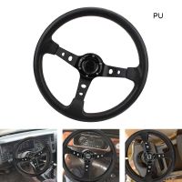 With DIY Logo For Cars Racing Universal Drifting Sport Steering Wheel 14 inch Car Racing Steering Wheels PU