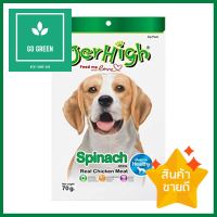 ขนมสุนัข JERHIGH SPINACH STICK 70 ก.DOG TREATS JERHIGH SPINACH STICK 70G **สอบถามเพิ่มเติมได้จ้า**